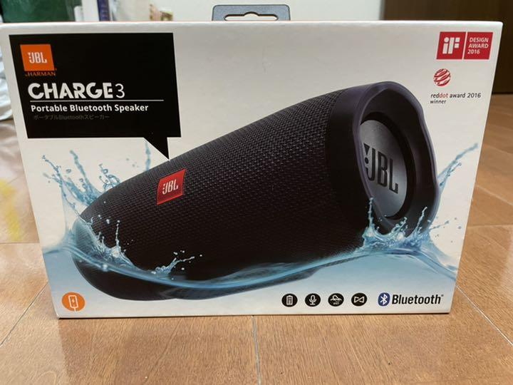 チョイキズ超特価品 【新品未開封】JBL Charge 3 スピーカー ブラック チョイキズ超特価品 【新品未開封】JBL Charge 3 スピーカー ブラック