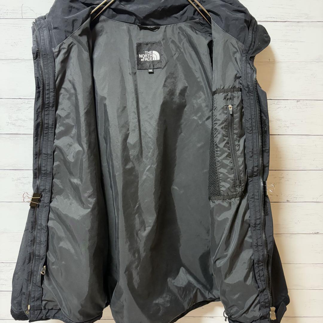 THE NORTH FACE メンズ ブラック マウンテンパーカー　ハイベント