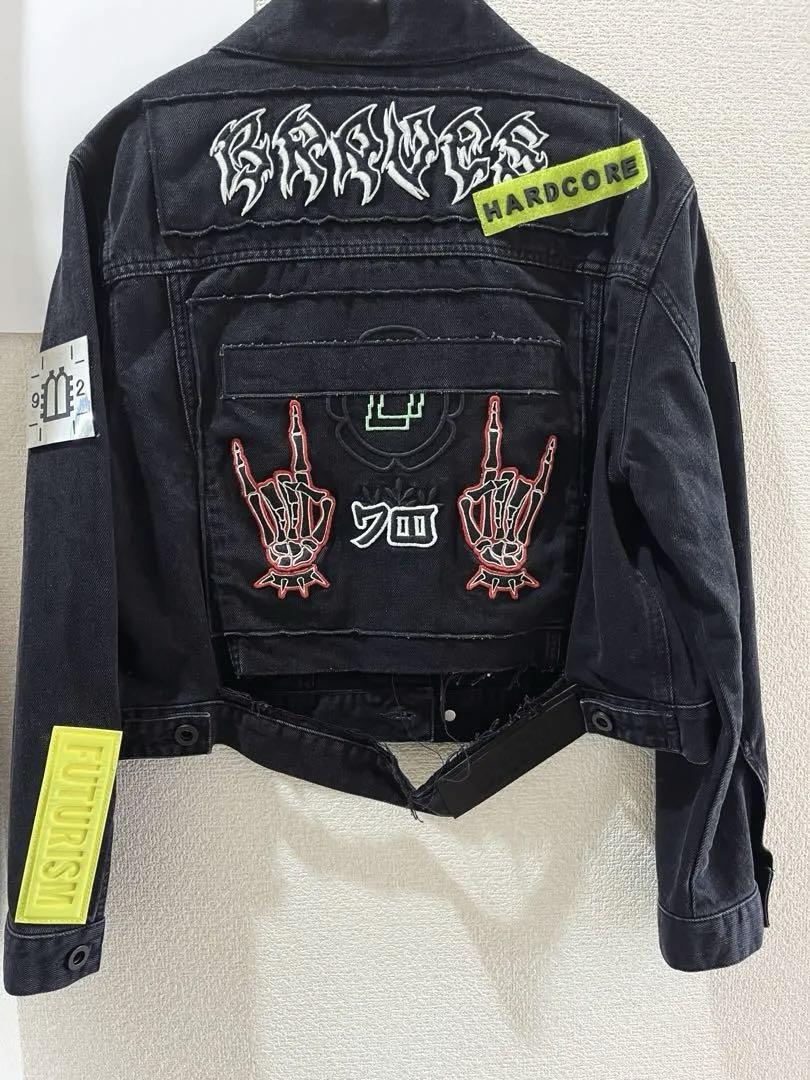 DIESEL デニムジャケット XXS 画像2