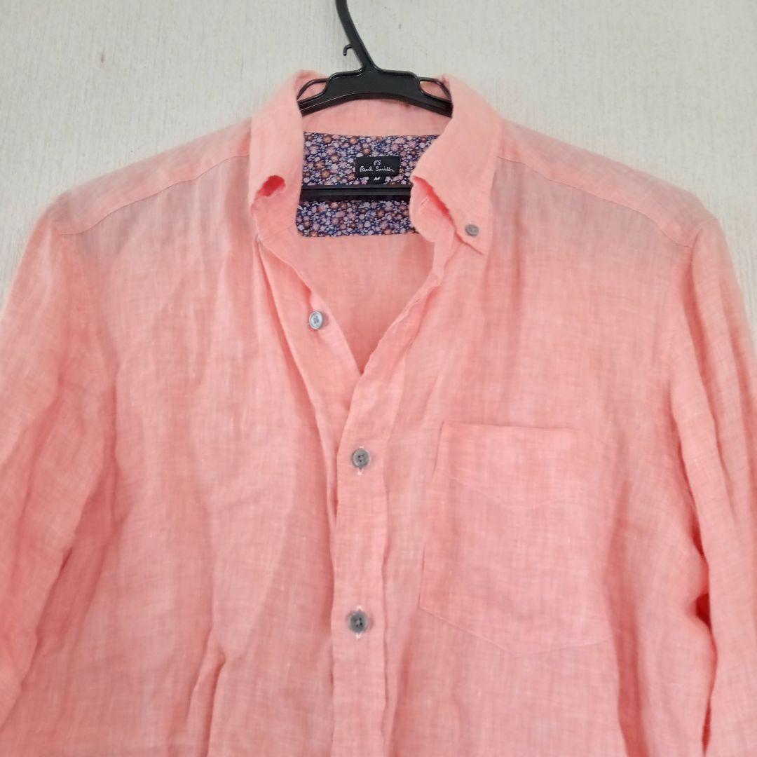 Paul Smith ピンク ボタンダウンシャツ M