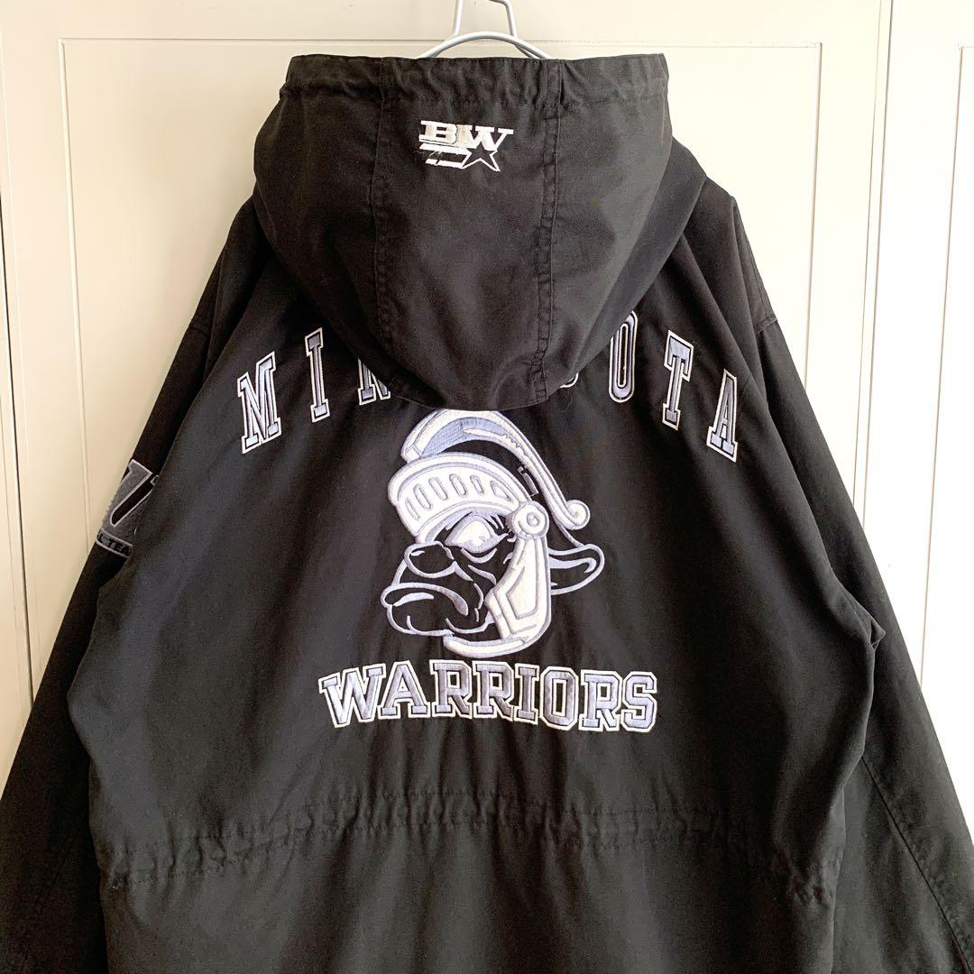 激レア❗️ NHL MINNESOTA WARRIORS ロゴモッズコート
