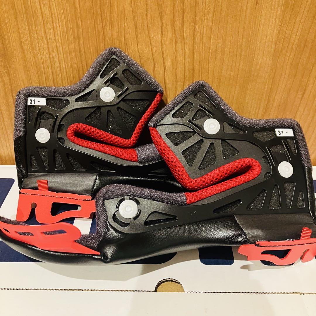【新品未使用】SHOEI Z-8 薄手チークパッド31 純正オプション 圧迫軽減