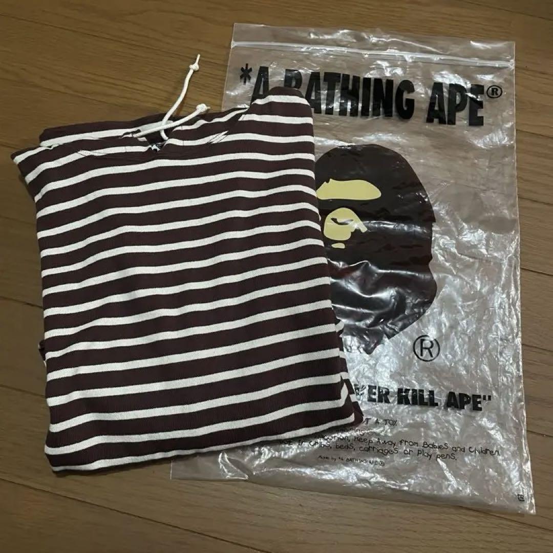 BAPE  ボーダーパーカー