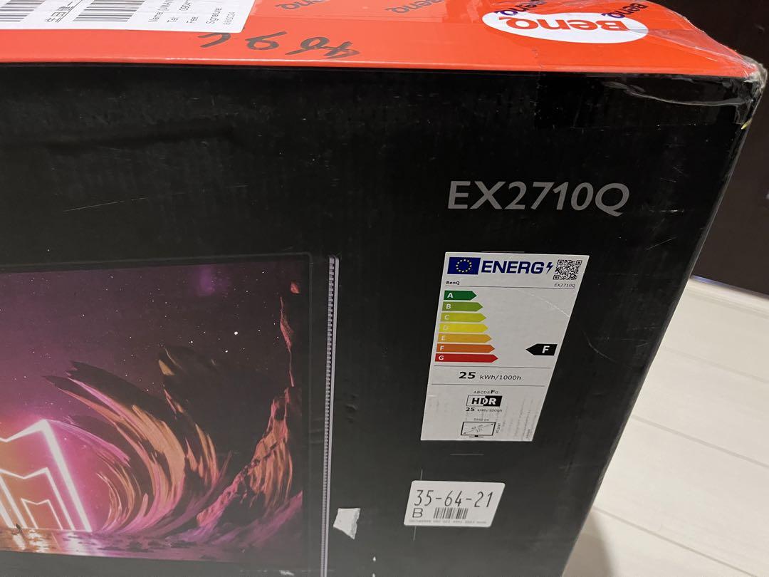 ⭐️未使用品⭐️BenQ MOBIUZ EX2710Q 27インチゲーミングモニター