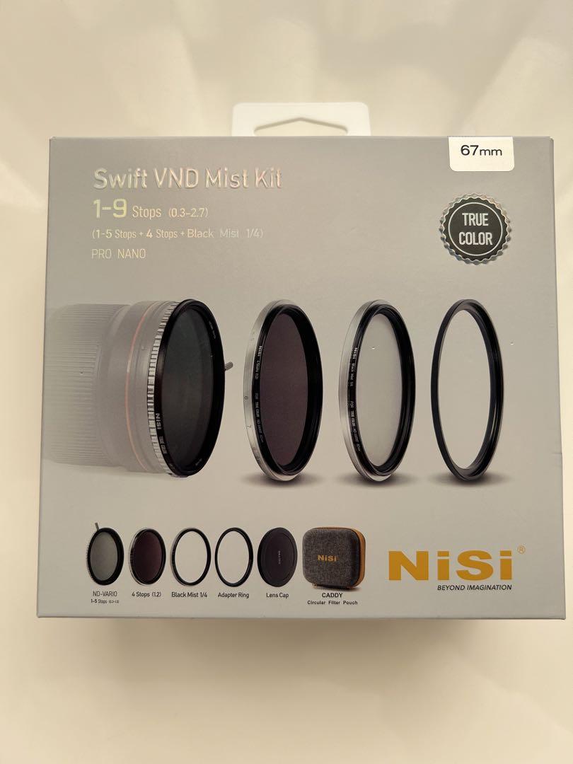 NiSi 動画撮影用フィルター SWIFT VND ミストキット 67mm