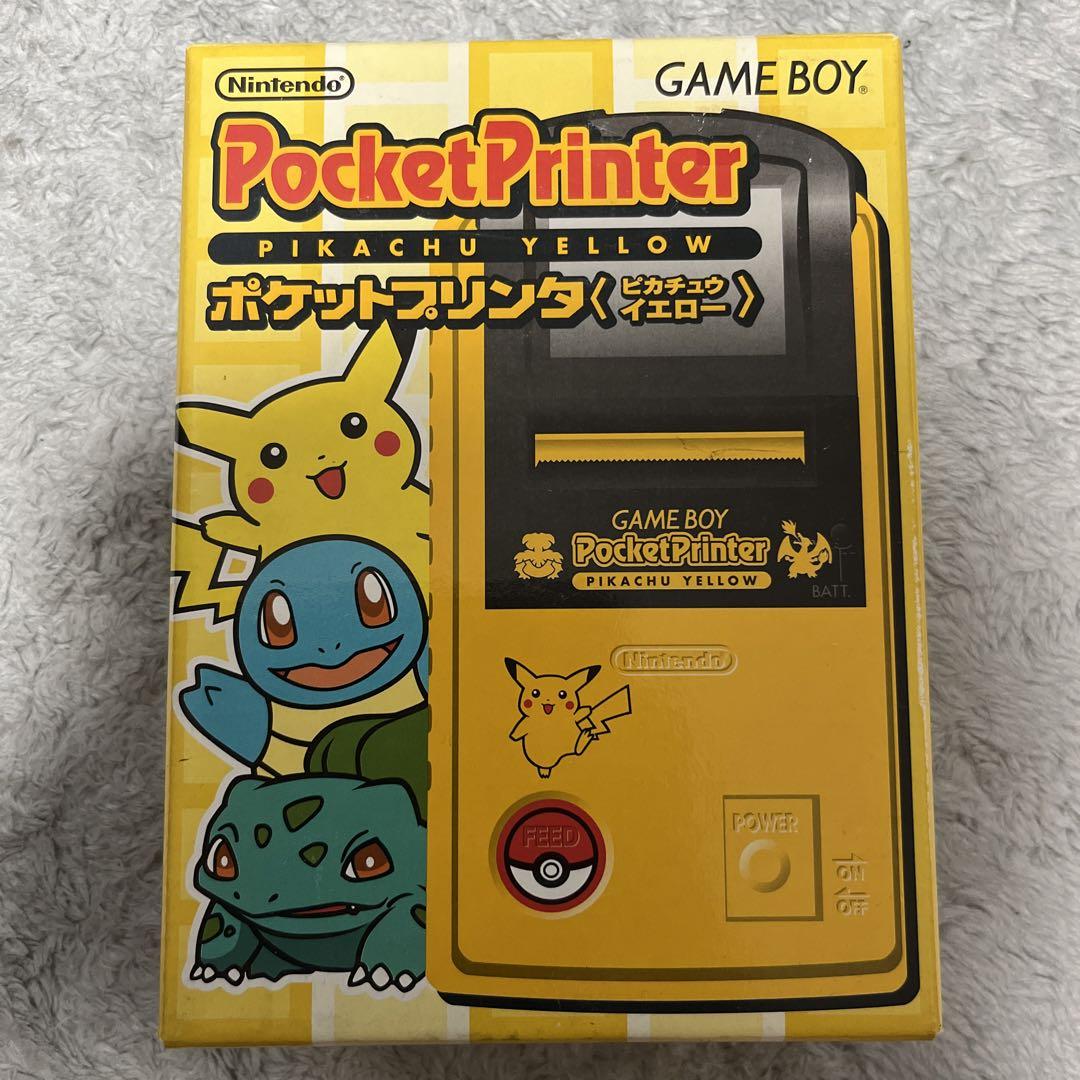ポケットプリンタ ピカチュウイエロー ポケットカメラ 黄