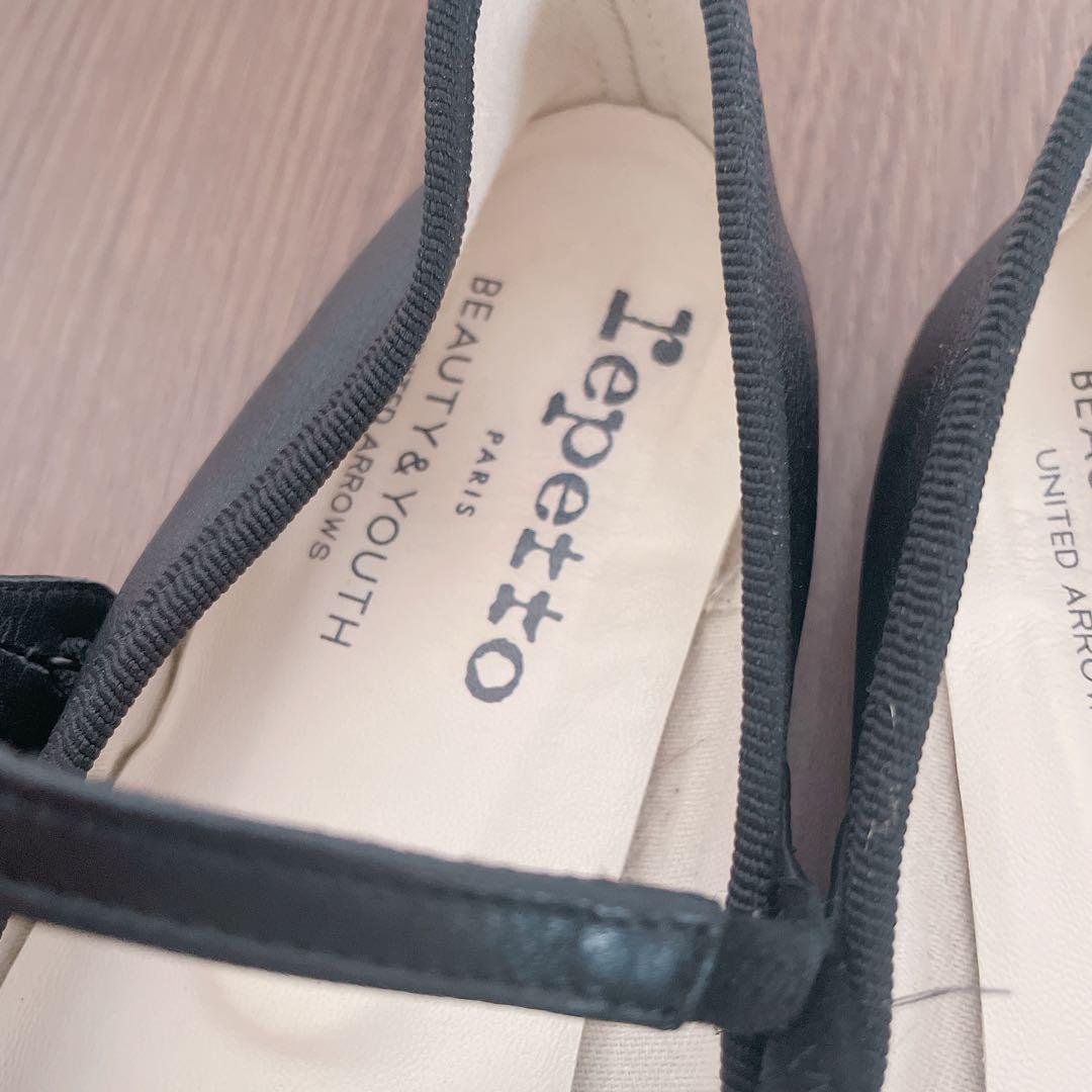復刻別注　repetto レペット LIO レザーメリージェーンシューズ　38