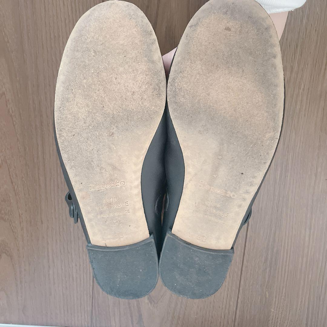 復刻別注　repetto レペット LIO レザーメリージェーンシューズ　38