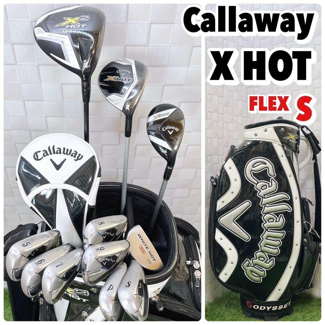 キャロウェイ X HOT WARBIRD メンズゴルフ 10本 バッグ付き SCallaway Golf
