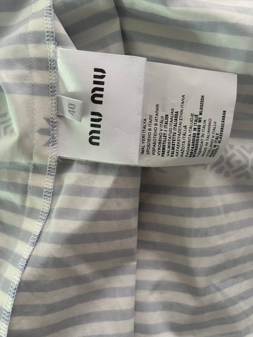 miumiu コレクションブラウス