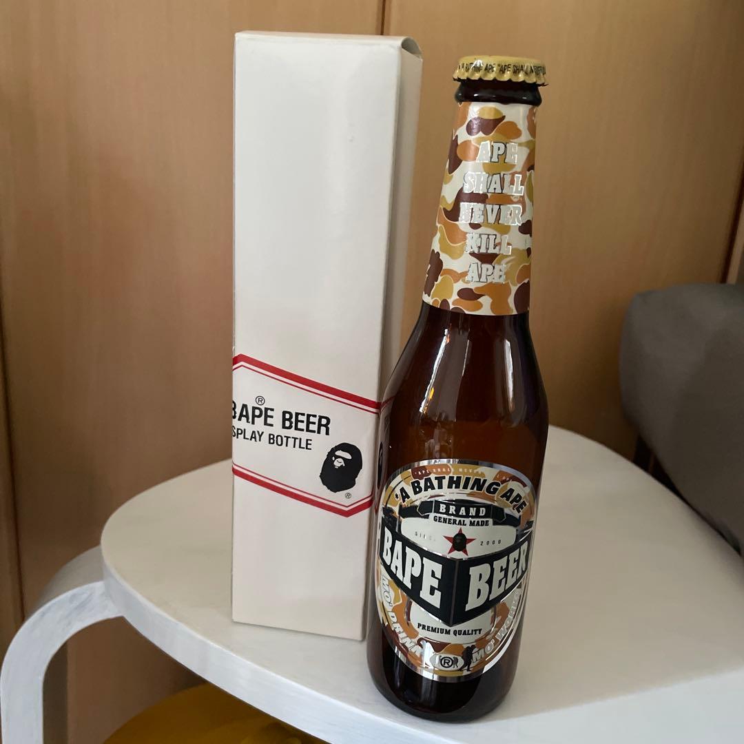 BAPE BEER ディスプレイボトル エイプ アベイシングエイプA BATHING APE
