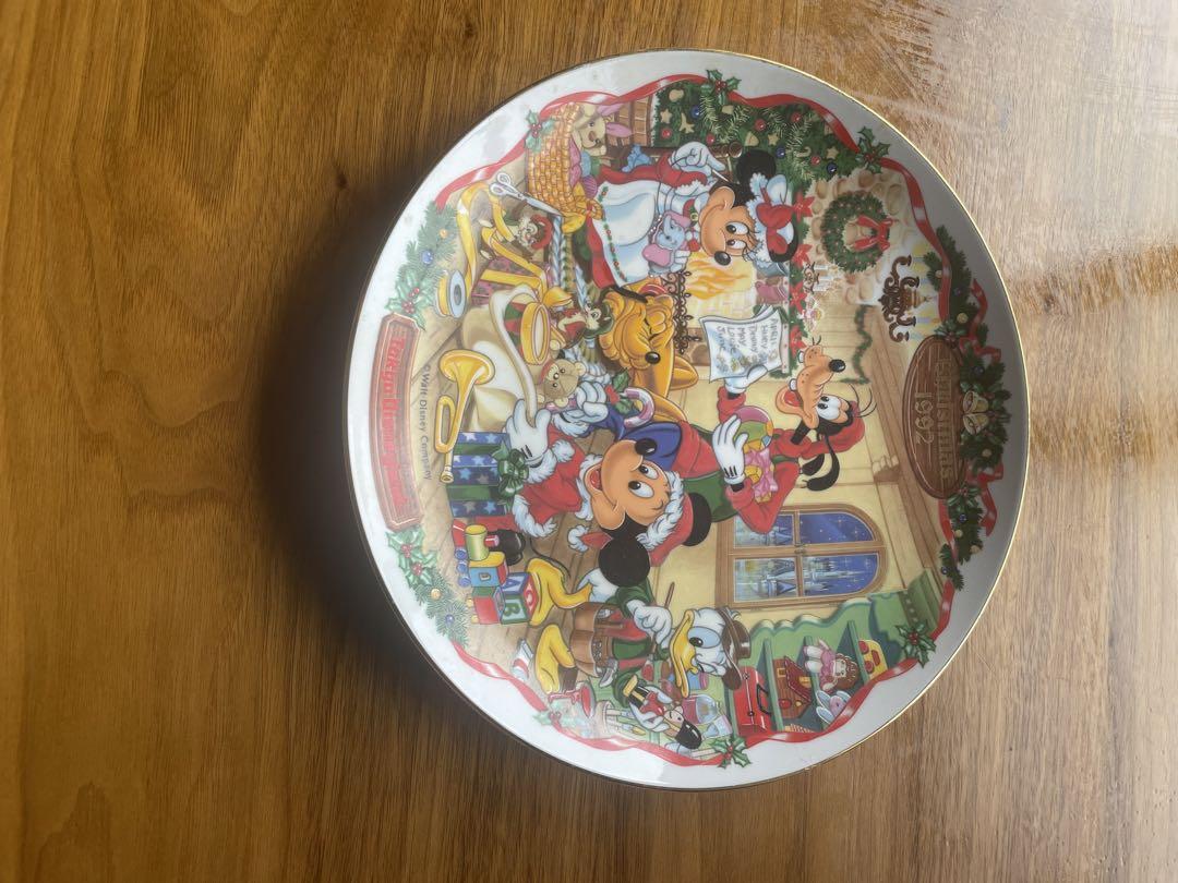 東京ディズニーランド皿1992年クリスマス