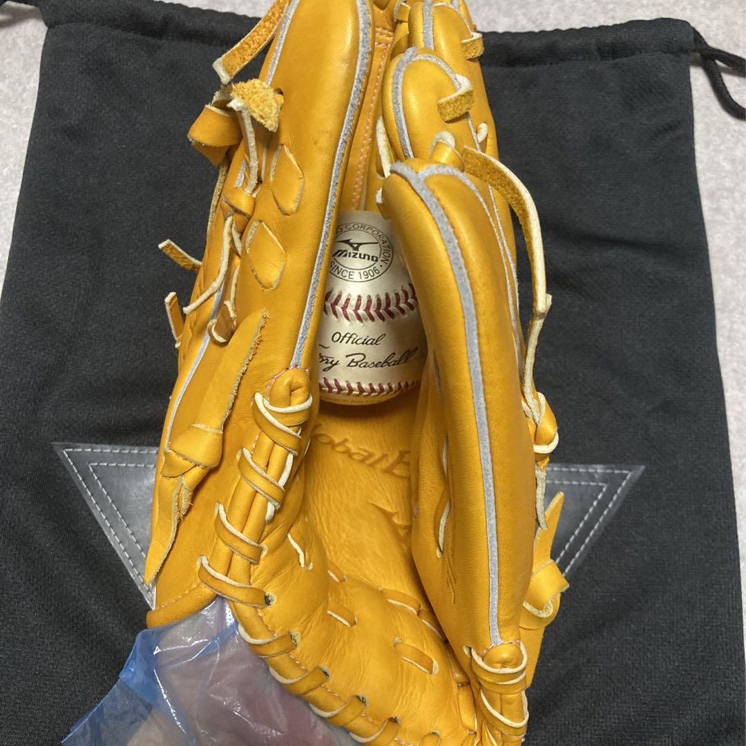 ミズノ グローバルエリート 一般 大人用 硬式 内野 野球 グローブ ほぼ未使用