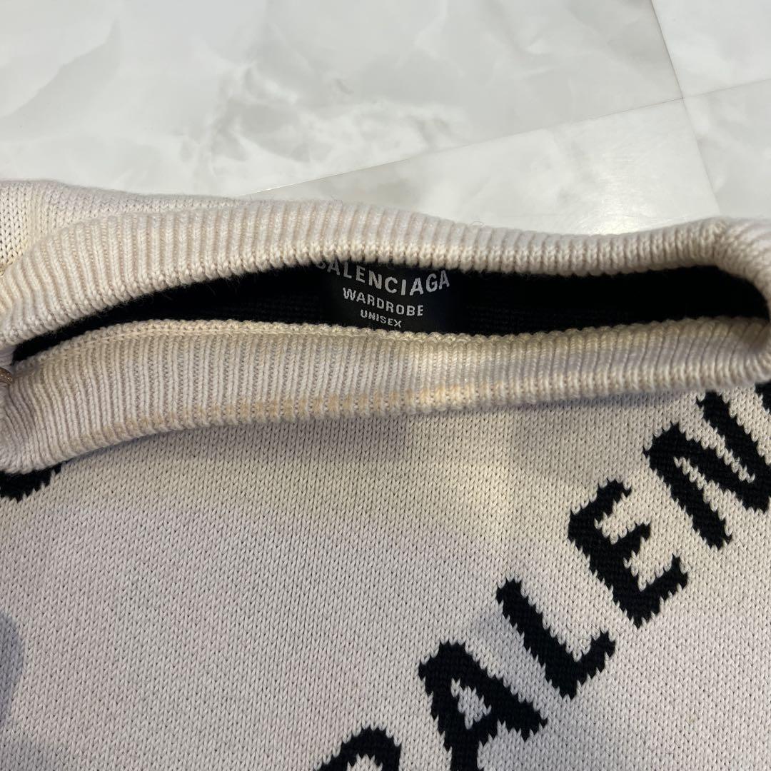 BALENCIAGA ロゴセーター ユニセックス