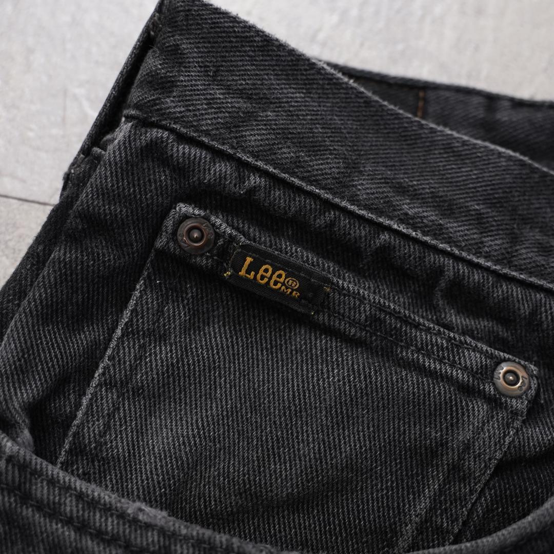 Lee リー W36 ブラックデニム ボトム パンツ 古着 黒 13018 Lee リー W36 ブラックデニム ボトム パンツ 古着 黒 13018