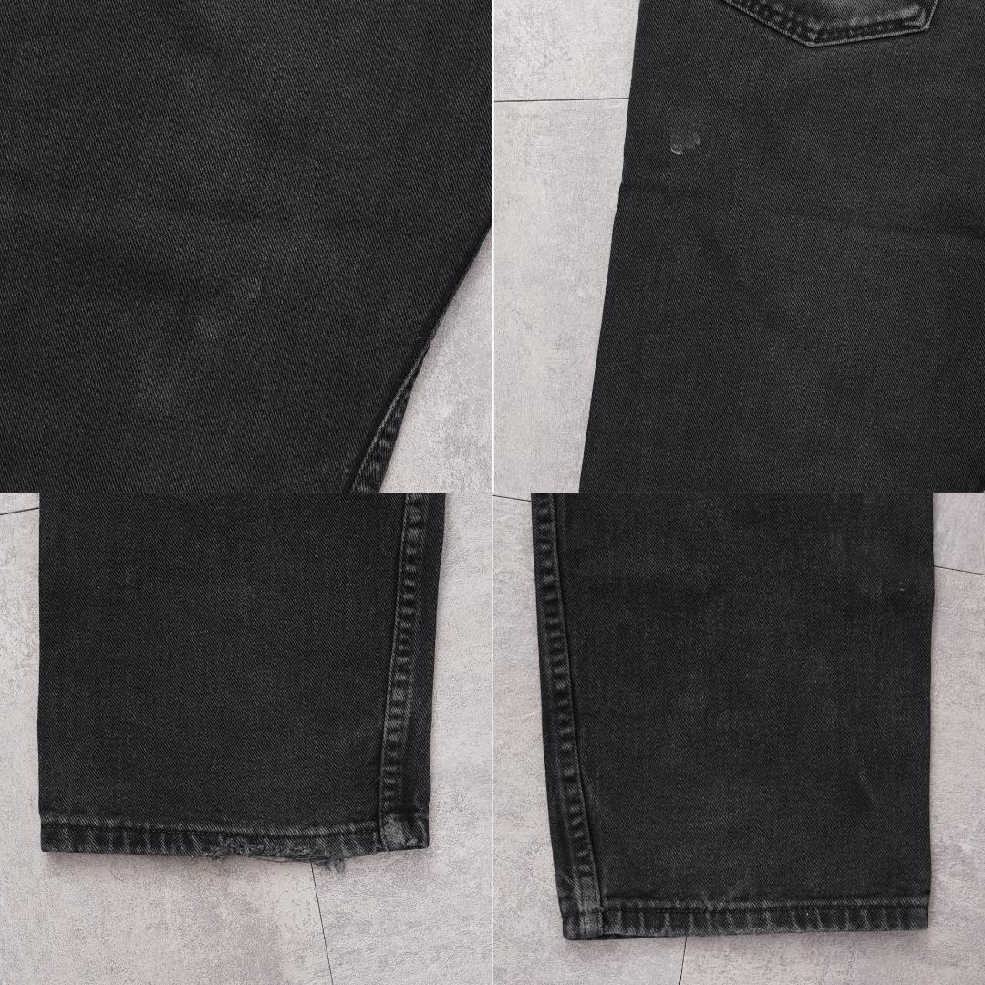 Lee リー W36 ブラックデニム ボトム パンツ 古着 黒 13018 Lee リー W36 ブラックデニム ボトム パンツ 古着 黒 13018