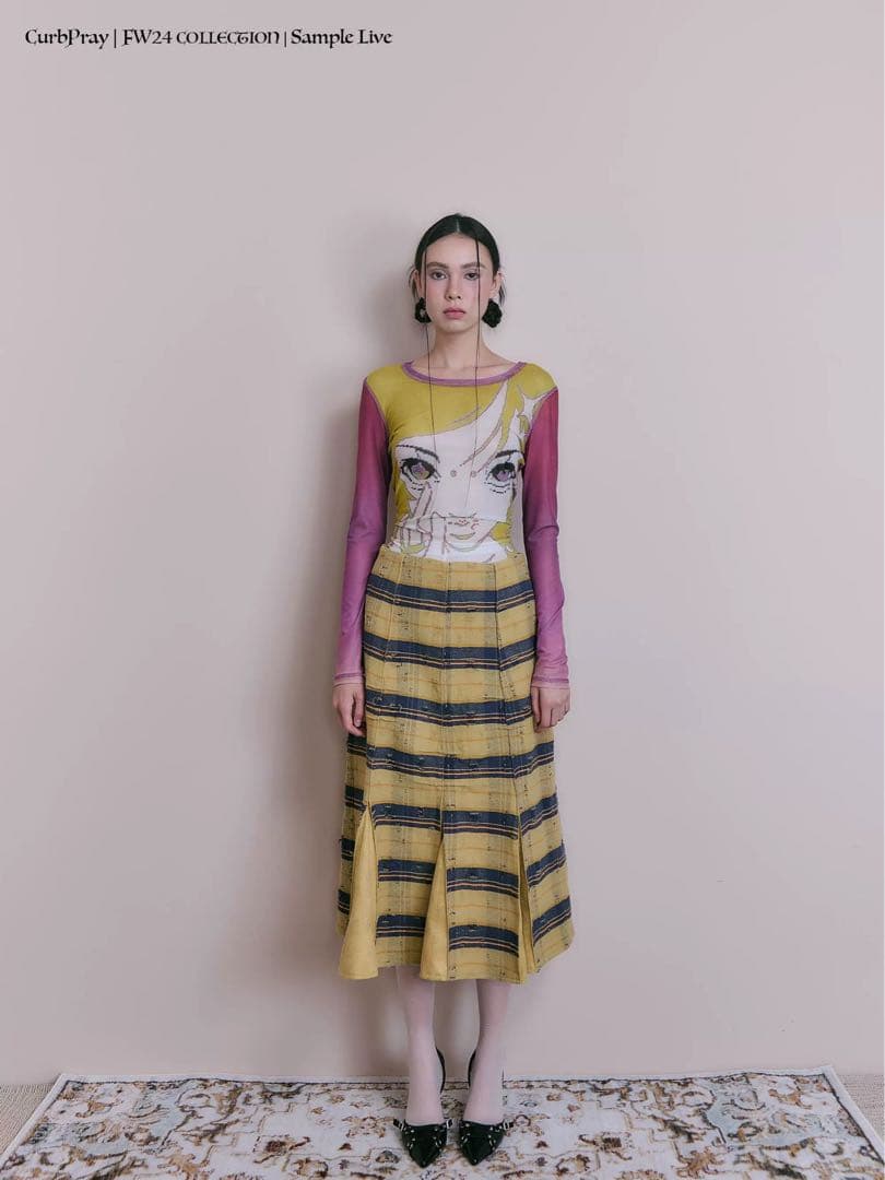 CurbPray24FW 美少女 セカンドスキン パワーネット y2k ギャル