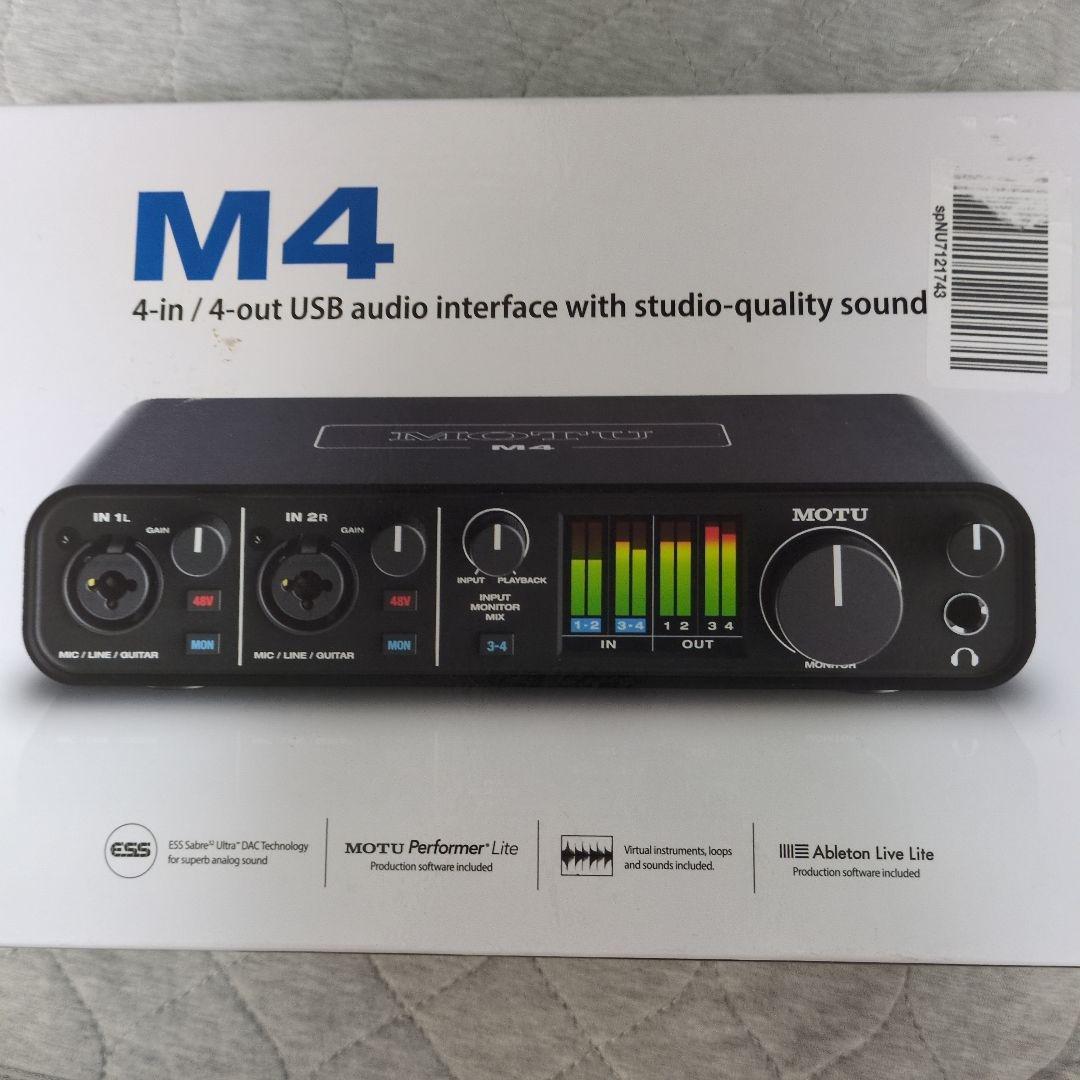 MOTU M4【オーディオインターフェイス】
