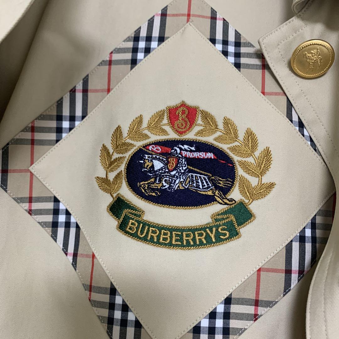 Burberry ベージュ　コート　フード付き