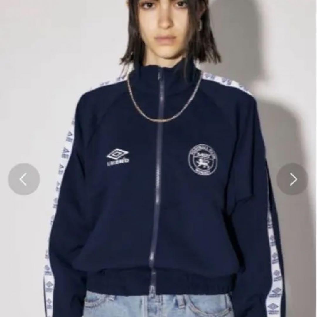 moussy umbro コラボ　ジャケット MOUSSY×umbroコラボ UMBROトラックジャケット ナイロン
