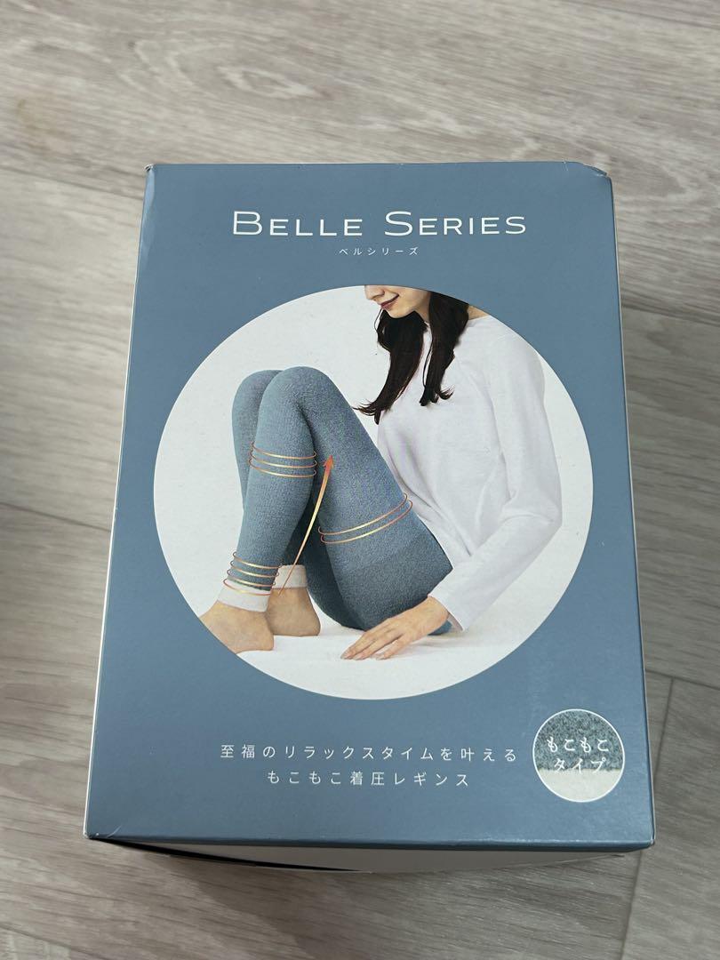 BELLE SERIES もこもこ着圧レギンス 3枚まとめ L