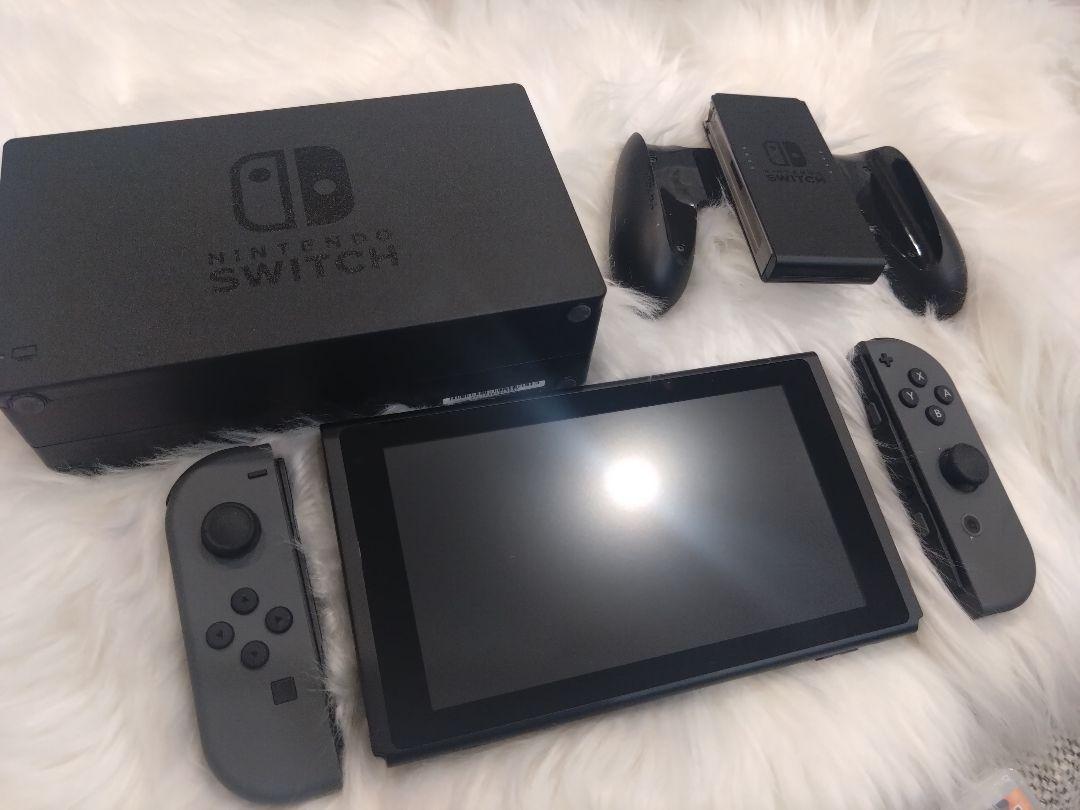 Nintendo Switch Joy-Con (L)/(R) グレー NEW」 画像3
