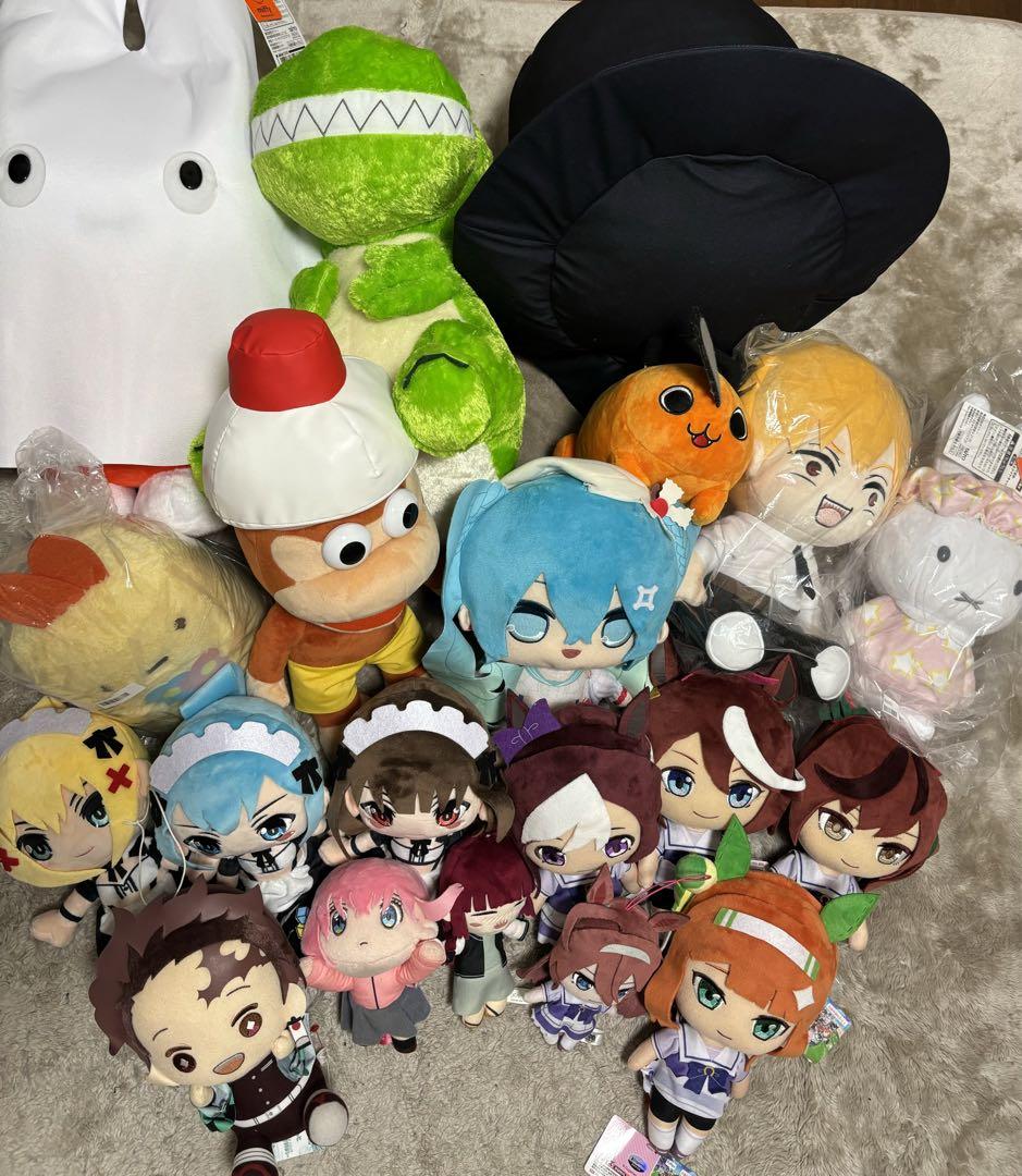 アニメ キャラクター ぬいぐるみ まとめ売り