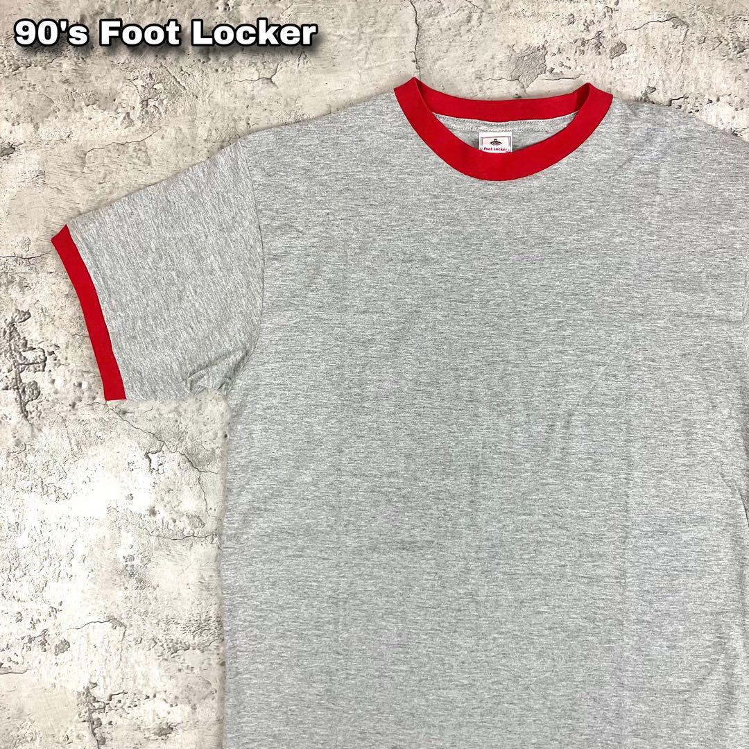 90s Foot Locker フットロッカー リンガーTシャツ トリムT 古着