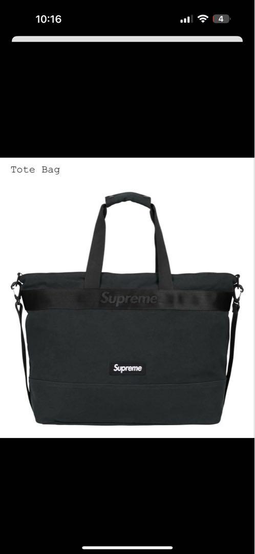 Supreme 25SS Tote Bag black トートバッグ
