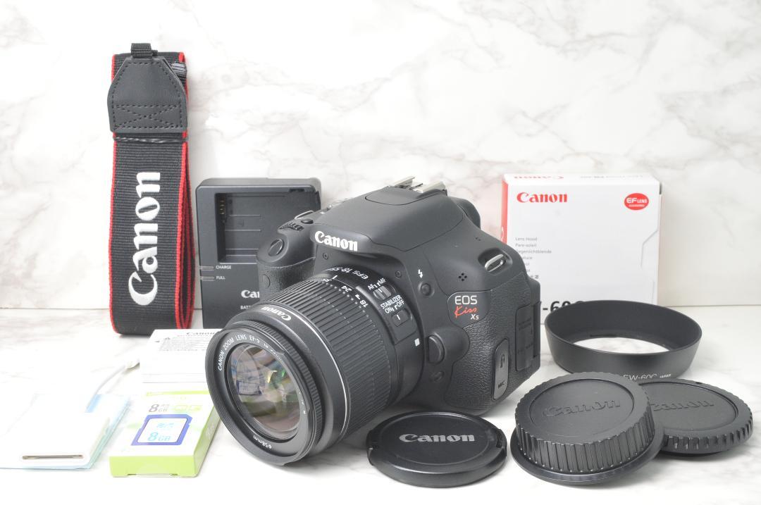 ショット数新品級❣️Canon EOS Kiss X5⭐️自撮り スマホ転送OK