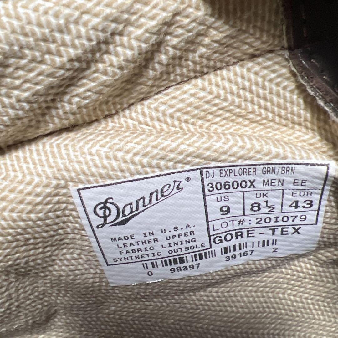 DANNER ダナーエクスプローラー 30600X US9 グリーン廃盤モデル