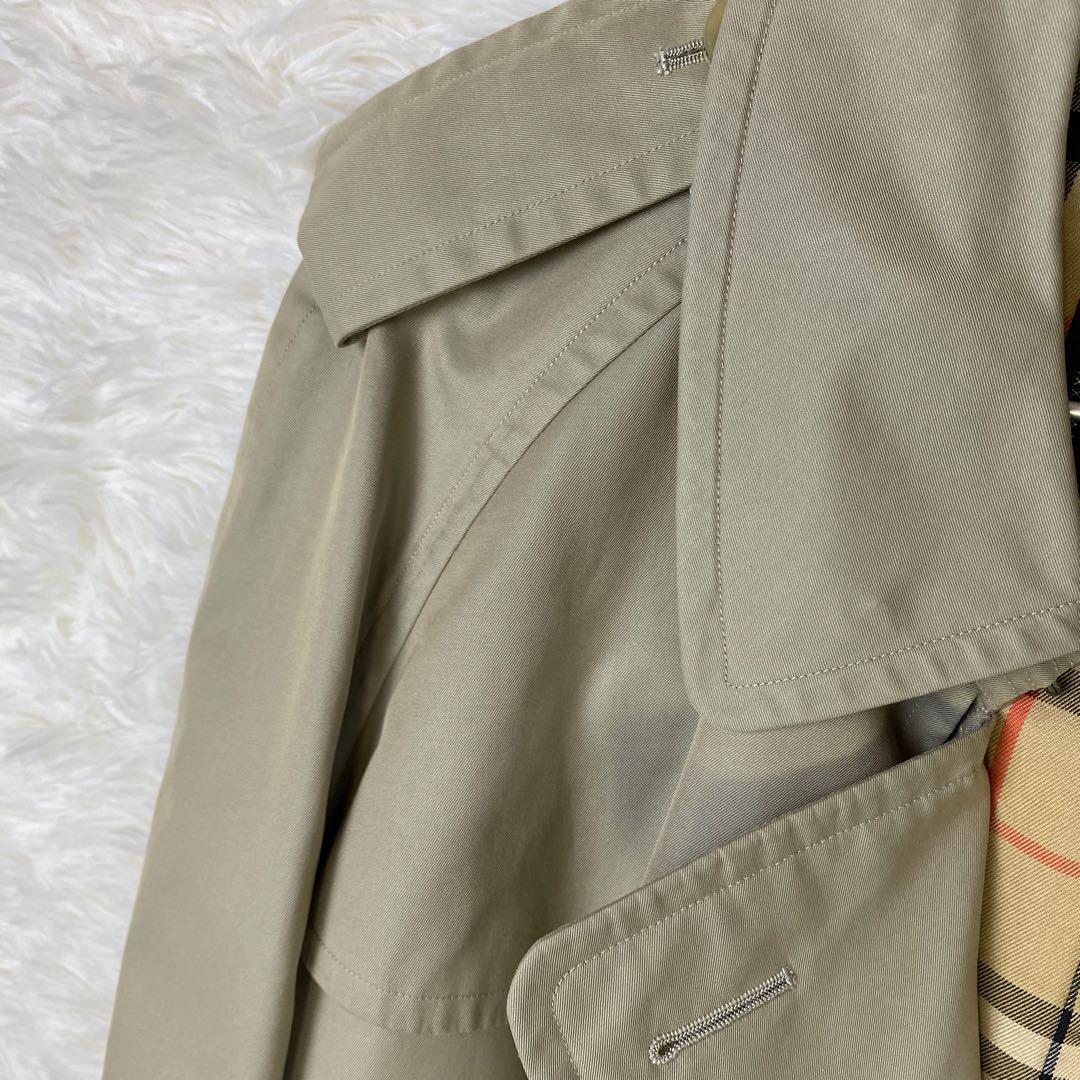 BURBERRY   バーバリー　トレンチコート　ノバチェック　ベルト　玉虫