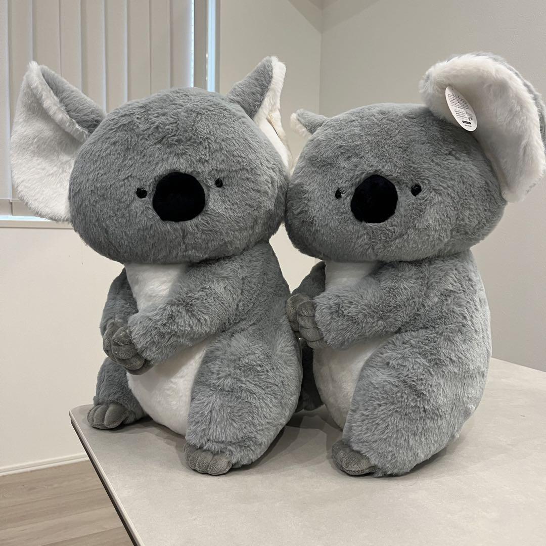 【新品未使用タグ付き】 だっこしてねコアラ ぬいぐるみ 2点セット