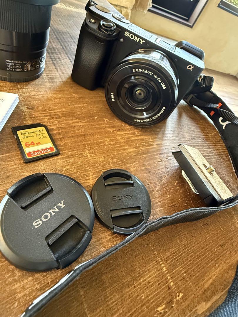 ソニー　α6400 バッグ&SDカード付き