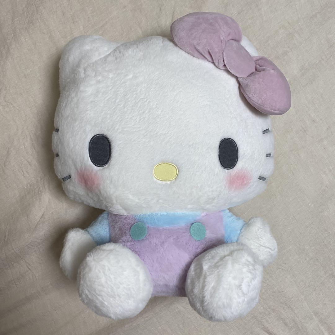 ハローキティ ぬいぐるみ 大きめ ゆめいろドールGJ ぬいぐるみ 約42cm ハローキティ ゆめいろドールGJ ぬいぐるみ BIG パステル