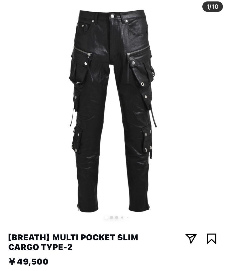 breath カーゴパンツ　MULTI POCKET SLIM CARGO