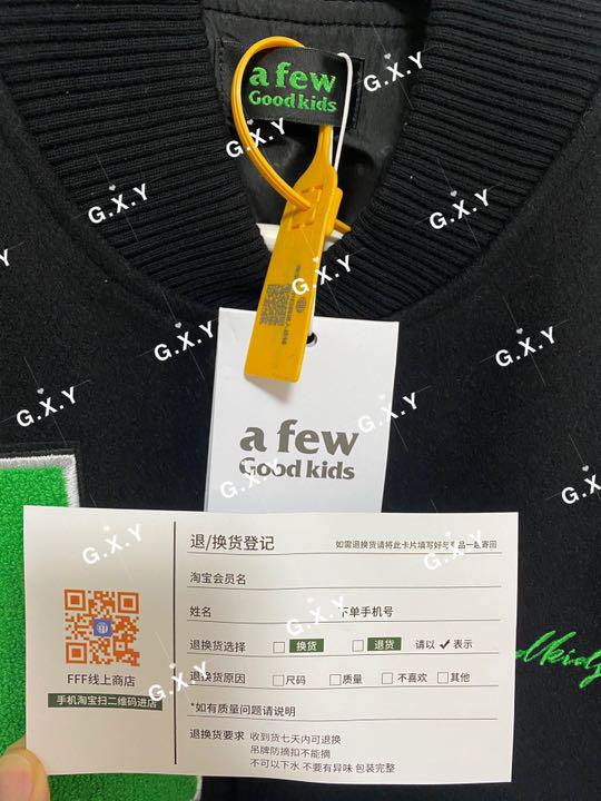 限定SALE大人気 正規品 A Few Good Kids AFGK FFF スタジャン3Dロゴ gBIo4-m57397268830 高品質通販