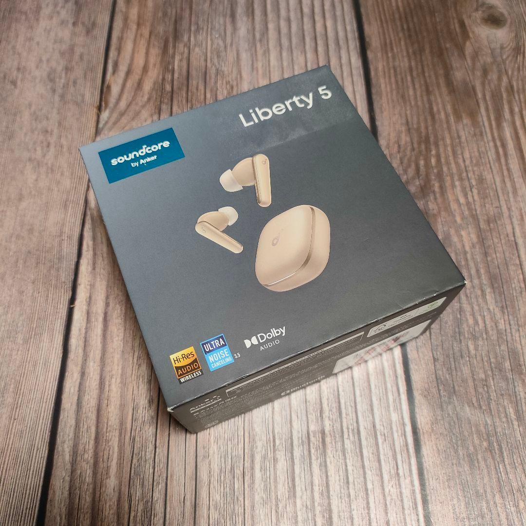 Anker SoundCore Liberty5 ゴールド目立った傷や汚れなし
