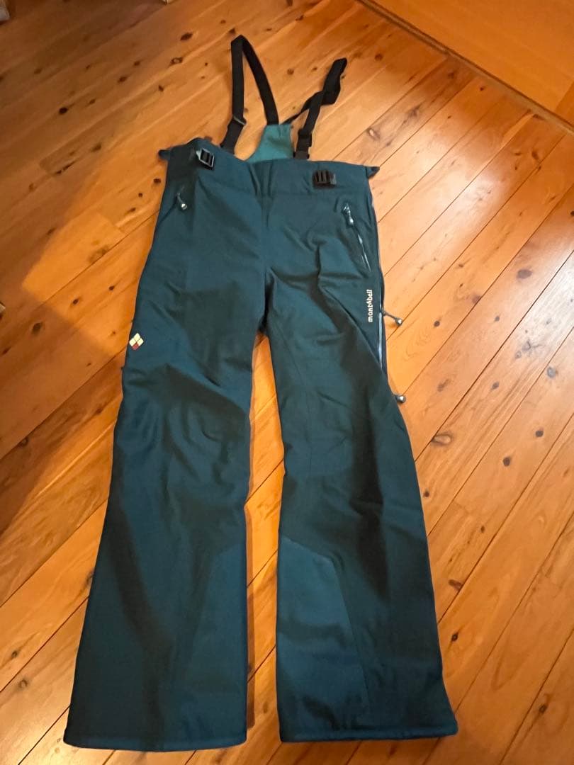 モンベル ドライテック インシュレーテッドビブ 女性用 スキースポーツM montbell