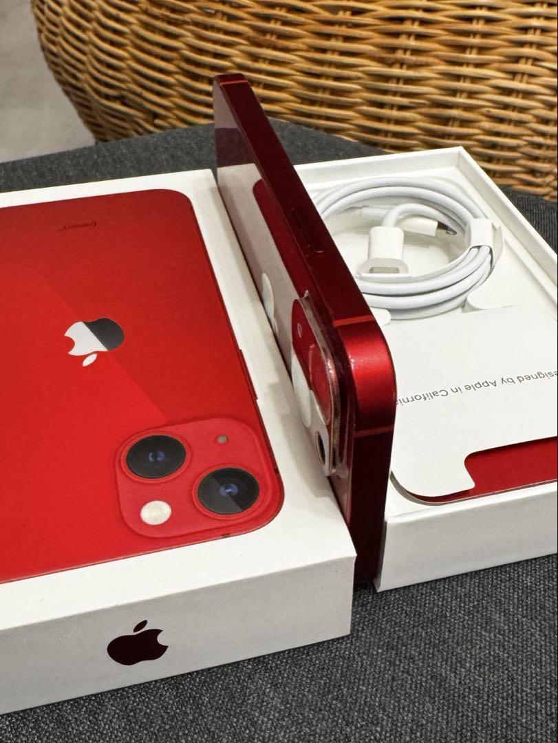 スマートフォン本体 iPhone13mini 256GB RED