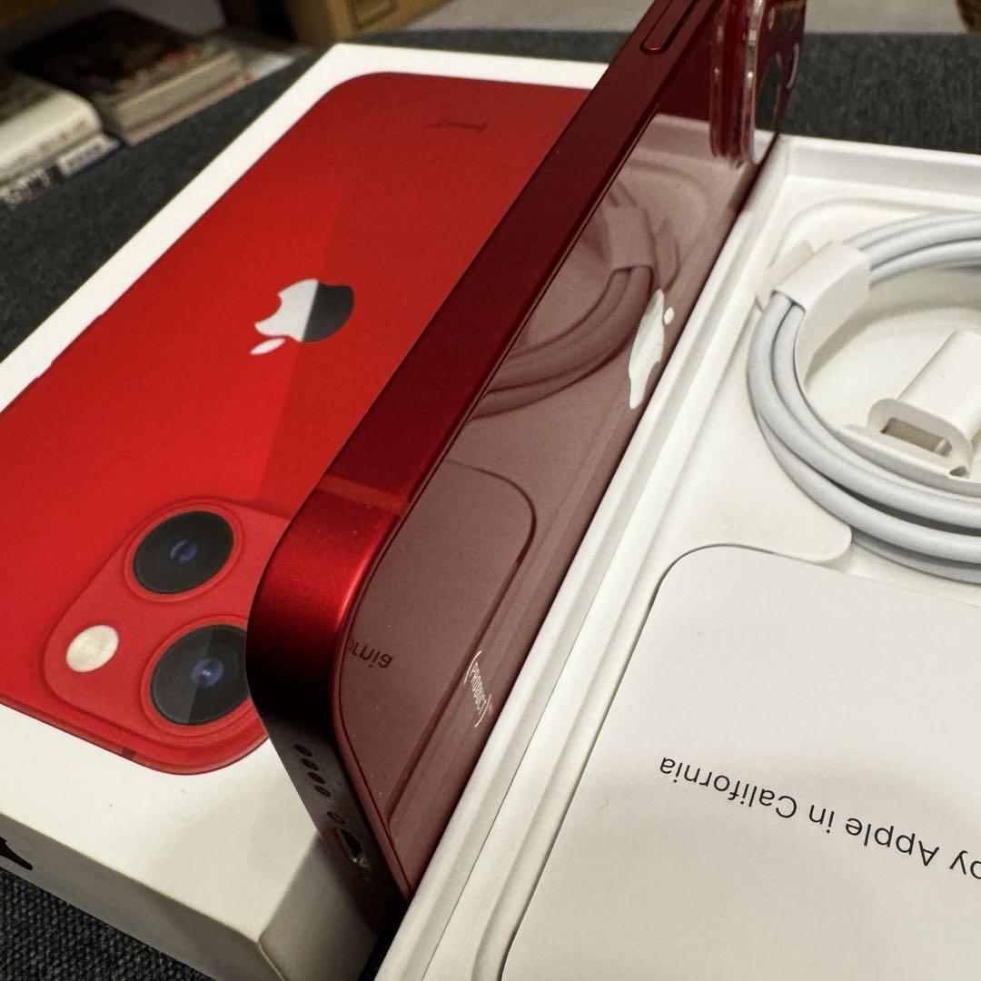 スマートフォン本体 iPhone13mini 256GB RED