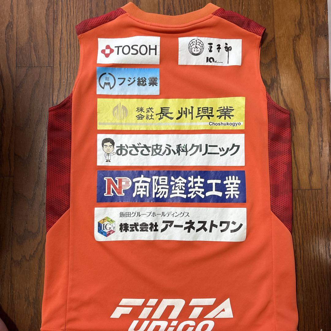 レノファ山口FC 支給品 トレーニングウェア プラクティスシャツ タンクトップ