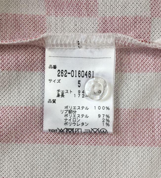 新品 半袖ポロシャツ 5 L 赤 aXB3j-m57401661519 パーリーゲイツ ジャックバニー スパンカノコ 定番HOT