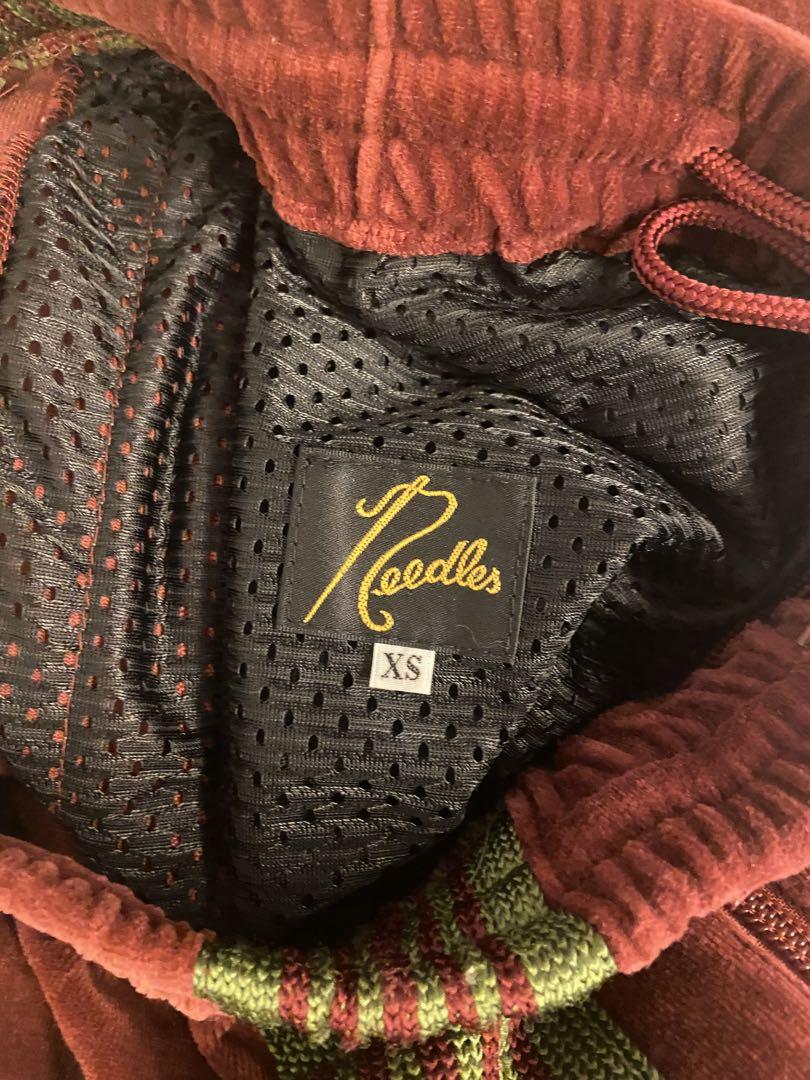 Needles 20aw ベロアトラックパンツ XS