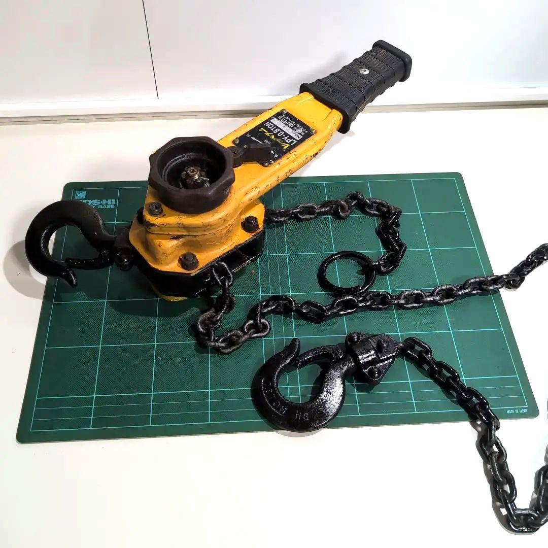 レバーホイスト/チエーンブロック/0.8t
