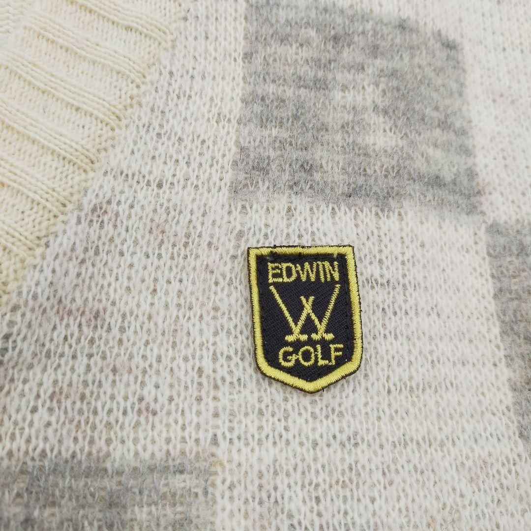 限定品格安 Coo様専用 美品 EDWIN GOLF ウール混 Vネック長袖ニット M TzP17-m57403680607 大特価新品