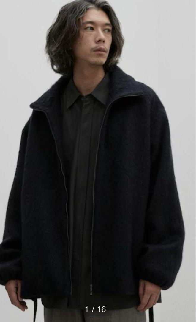ジャケット・アウター LIDNM SHAGGY MOHAIR ZIP BLOUSON  M