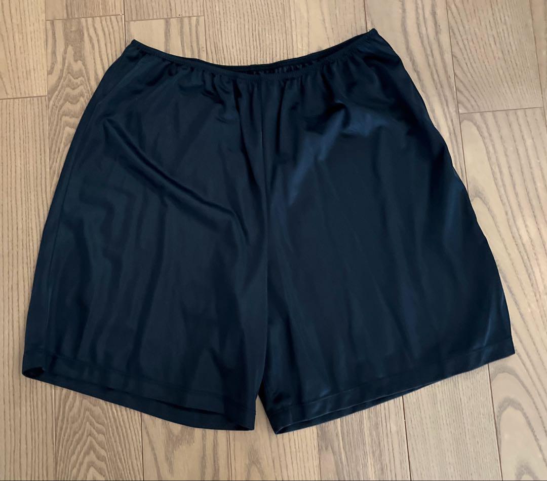 PLEATS PLEASE プリーツプリーズワイドパンツ ネイビー　サイズ4