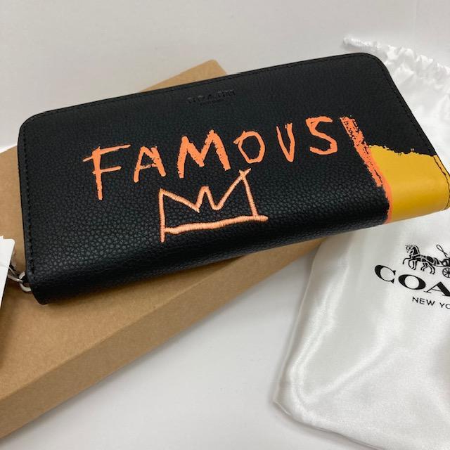 新品未使用 コーチ COACH バスキアコラボ ジップ 長財布 【お取り寄せ】 新品未使用 コーチ COACH バスキアコラボ ジップ 長財布 【お取り寄せ】
