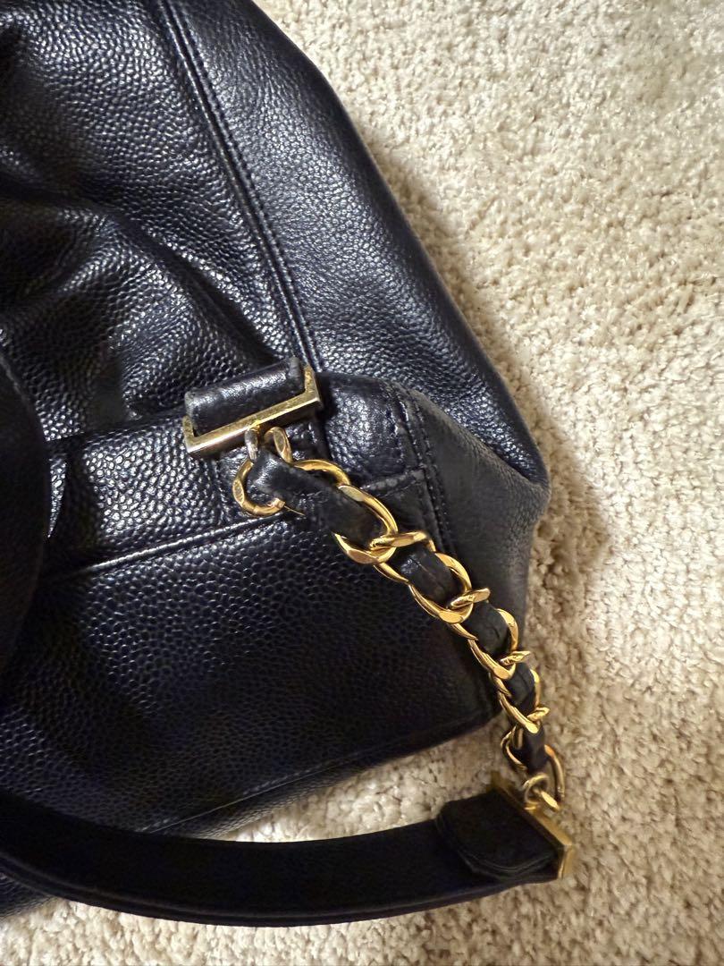 CHANEL ブラックレザー リュック